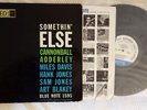 Somethin' Else Cannonball Adderley Miles Davis Blue Note 1st Stereo Press US VG