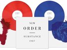 NEW ORDER Substance 1987 2x LP 180 Gram RED BLUE Colored Vinyl 2023 NEW SEALED