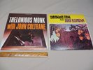 2 VINTAGE THELONIOUS MONK LP's- 1 WITH JOHN COLTRANE - c. 1958;  c. 1961