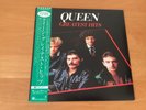 LP QUEEN GREATEST HITS JAPAN OBI P-6480E