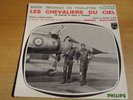 JOHNNY HALLYDAY EP 45 T SIXTIES BOF FEUILLETON LES CHEVALIERS DU CIEL TRES RARE