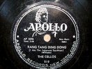 THE CELLOS   RANG TANG DING DONG /YOU TOOK MY LOVE 78 APOLLO 501 OLD STORE STOCK