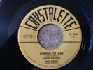 1958 EXCELLENT Dodie Stevens-Pink Shoe Laces/COMING OF AGE (NO DOT ON LABEL) 45