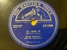ELVIS PRESLEY - All Shook Up  IRISH PRESS BLUE LABEL 78 RPM HMV IRELAND