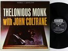 Thelonious Monk with John Coltrane - S/T LP - Jazzland JLP 946S Black Label VG+