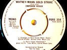 RARE KEVIN AYERS BABE RUTH WATNEY MANN 1 SIDED DEMO GOLD STRIKE PROMO UK HARVEST