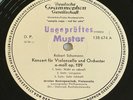ROSTROPOVICH cello SCHUMANN TSCHAIKOWSKY 1961 ED1 WHITE LABEL DGG PROMO LP MINT