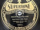 Jazz-78 RPM-Sam Perry's Rube Band (Ezra Buzzington)-Brown Jug Blues/Bass BluesV+