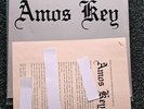AMOS KEY FIRST SPIEGELEI MINT- GERMAN 1st Press KRAUTROCK PROG LP- w/Press Inlet