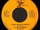 FELECIA JOHNSON & T.S.B. INC.: franchise on love / i can't kiss you tonight TOP