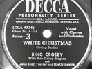 Bing Crosby – White Christmas / God Rest Ye Merry Gentlemen 78 RPM V+