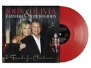 JOHN FARNHAM AND OLIVIA NEWTON-JOHN Friends For Christmas (Red Vinyl) LP NEW