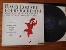 SAXF 250 RAVEL / A.CLUYTENS cond. FRENCH LP COLUMBIA STEREO Dowel Spine BIEM EX+
