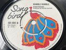 KINGSTONIANS / CRYSTALITES - Rumble Rumble  - Song Bird  UK 1970 Reggae Single