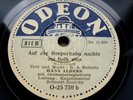 1172/ HANS ALBERS-Auf der Reeperbahn nachts 1/2- In mein Herzen-78rpm Schellack