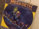 MEGADETH RARE PICTURE DISC rust in peace ,thrash metal ,vinyl