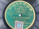 78 Rpm FERNANDEL - La rue de la manutention - Agathe L'Auvergnate POLYDOR 521940