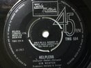 KIM WESTON - HELPLESS / A LOVE LIKE YOURS - UK TAMLA MOTOWN TMG 554. VG+