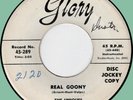 UNIQUES Real Goony / The Rocking-Toy Soldier 45rpm Glory 1959 instro rocker