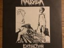 NAUSEA EXTINCTION LP MATTE POSTER COVER REISSUE