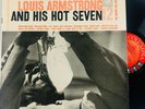 LOUIS ARMSTRONG HIS HOT SEVEN Volume 2 1956 DG Mono COLUMBIA 6 EYE CL 852 NM