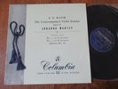 Bach - Violin Sonatas 1 & 2 / Johanna Martzy / Columbia 33CX 1286 Ed1 Holland NM