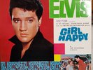 ELVIS PRESLEY 1965 JAPANESE GIRL HAPPY SHP-5436 LP. W LYRIC SHEET & UNIQUE COVER