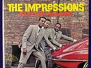THE IMPRESSIONS Keep On Pushing '65 ABC-PARAMOUNT Stereo CLUB Ed NM