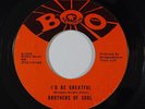 Northern Soul 45 BROTHERS OF SOUL I'd Be Greatful/Wait For Me on Boo