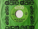 THE ZOMBIES Time of the Season/Friends of Mine DATE 2-1628 Clean  NM- Psych 1968