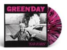 Green Day Saviors Vinyl Pink w black and white splatter Spotify Fans First LP