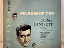 Tony Bennett “Because of You” CL 6221  1952 Tony's 1st Recording