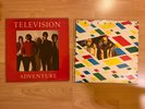 TELEVISION ADVENTURE Vinyl Elektra 1978wLyrics VG+ Little Johnny Jewel 12 VG/VG+