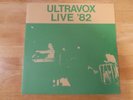 2LP ULTRAVOX Live 82 XL1501 LE VOX  Vinyl Very rare EX to M- condition