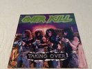 Over Kill Taking Over Rare Promo Megaforce Clean 1st Pressing
