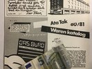 ATA TAK DÜSSELDORF WARENKATALOG 1980 / 1981 FLYER 80ER JAHRE DER PLAN DAF