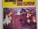 Thelonious Monk - Thelonious Monk Plays Duke Ellington Vinyl 1982 OJC-024 Mono