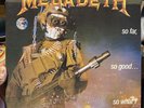 MEGADETH so far, so good... so what  1988 RARE Club Edition Thrash Metal LP VG++