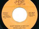 GARY MOORE & NEW JOY - Until The End / More Like - HSE - Modern Soul 45 RPM