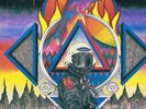 Hawkwind Zones LP vinyl UK Flicknife 1983 with original 1983 dated inner