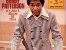 Bobby Patterson - It's Just A Matter Of Time (Vinyl LP - 1972 - US - Reissue)