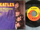 THE BEATLES LADY MADONNA / THE INNER LIGHT 45 W PICTURE SLEEVE VG+  VINYL