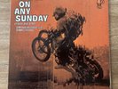 ON ANY SUNDAY ORIGINAL 1970 SOUNDTRACK VINYL LP STEVE MCQUEEN PROMO RARE HTF