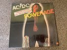 AC/DC Powerage RED VINYL CANADA + Hype Sticker  EX+ Original CANADA LP