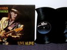 STEVIE RAY VAUGHAN & DOUBLE TROUBLE Live Alive 2-LP Orig 1st Press 1986 Epic NM