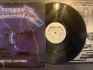 METALLICA Ride the Lightning Vinyl Lp 1984 Megaforce Silver A 1 MISPRINT VG+ EXC