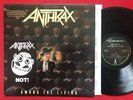 ANTHRAX   AMONG THE LIVING LP (1987) ORIG 1ST PRESS PROMO MEGAFORCE HEAVY METAL