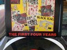 BLACK FLAG The First Four Years - 1ST 1988 USA PRESSING/EX VINYL