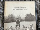 GEORGE HARRISON- ALL THINGS MUST PASS- 3 LP BOX SET- APPLE RECORDS *No Poster*+3