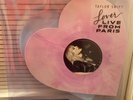 Taylor Swift - Lover (Live From Paris) Heart Shaped Limited Vinyl In Hand New